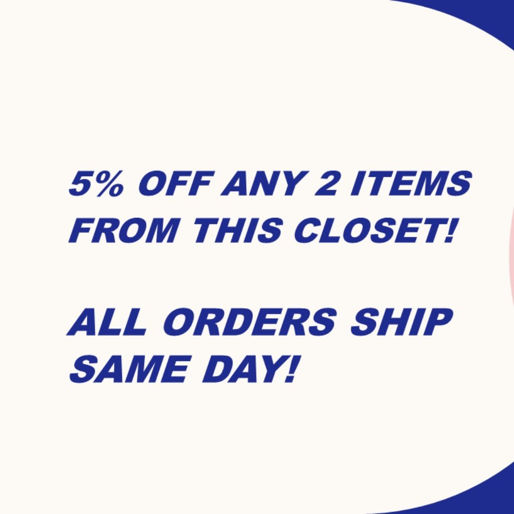 5% Off 2 Items from This Closet